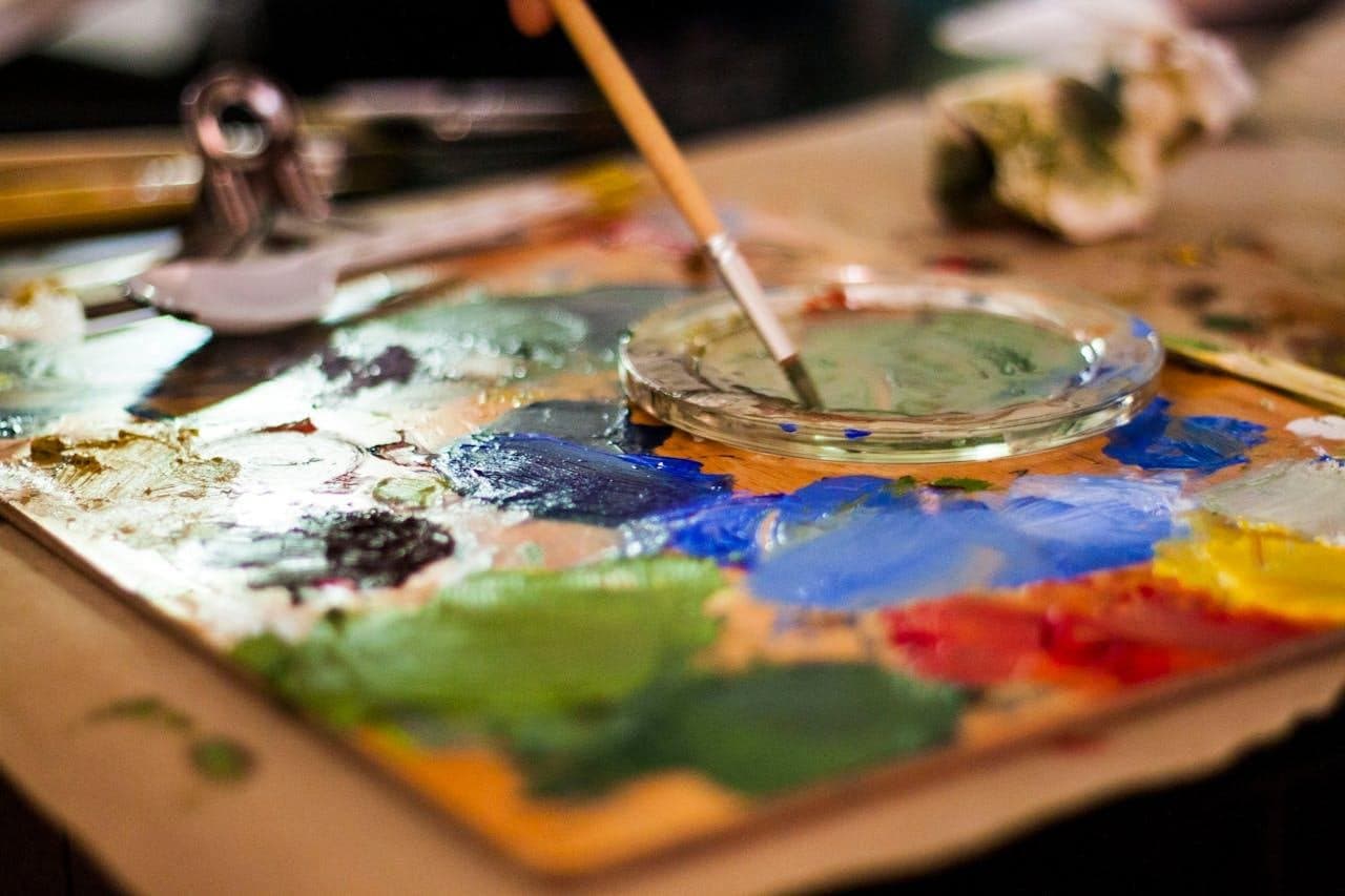 Rooftop watercolor workshop overlooking Madrid